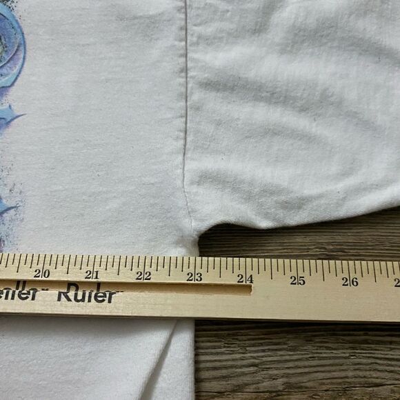 Vintage 2002 Cher / Cyndi  Lauper Living Proof Farewell Tour Shirt Double Sided - Picture 7 of 7